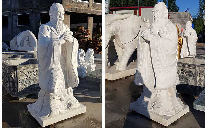 校園孔子像，學(xué)?？鬃拥裣?，孔子景觀雕塑