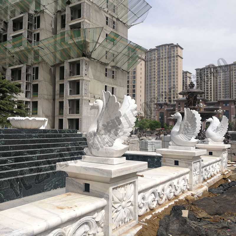石雕噴泉，石雕天鵝噴泉，大理石天鵝噴泉2.jpg