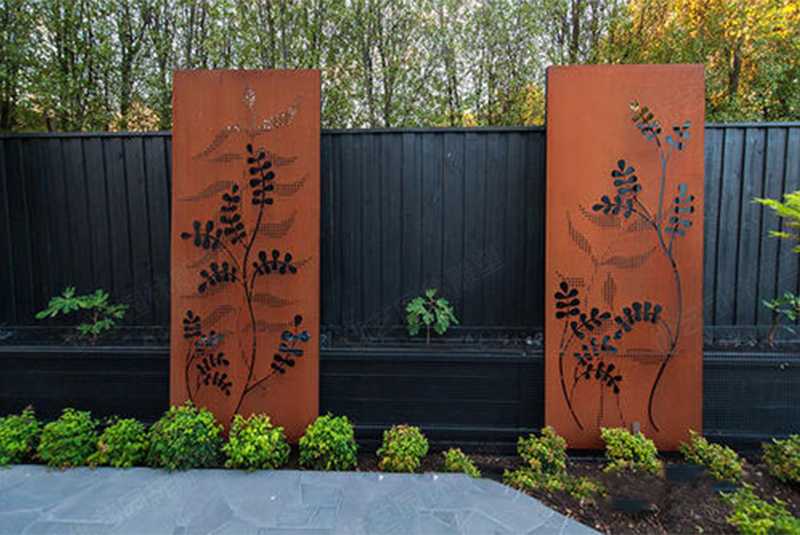 創(chuàng)意耐候鋼擺件，大型耐候鋼雕塑