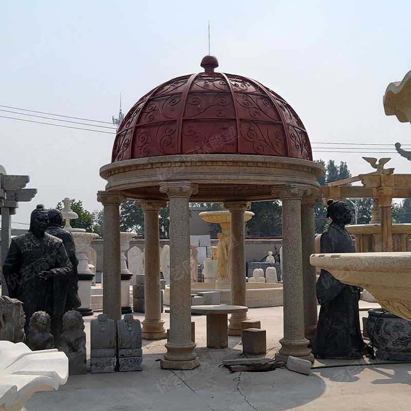 景觀雕塑定制，石雕涼亭如何保養(yǎng)