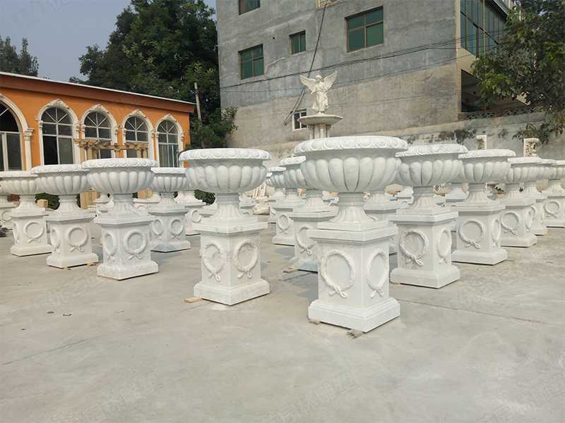 景觀雕塑花盆，定制景觀花盆廠家