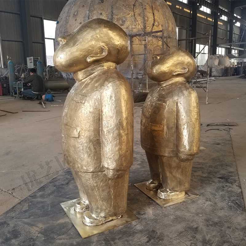 銅兒童雕塑，銅小孩雕塑