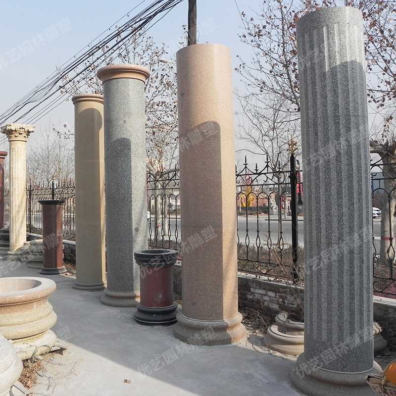 裝飾羅馬柱，石雕羅馬柱