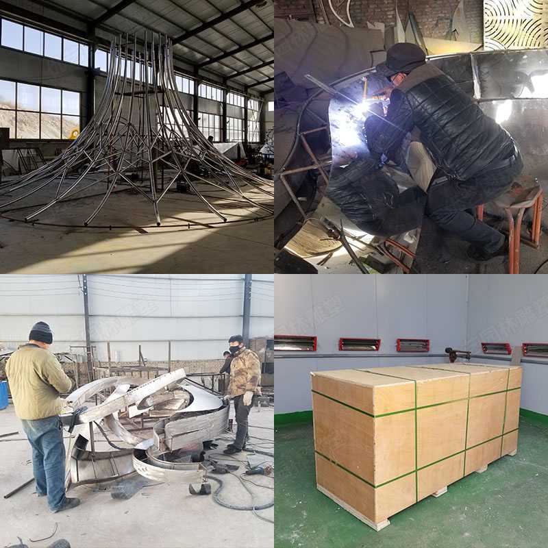 不銹鋼雕塑廠家，景觀雕塑定制